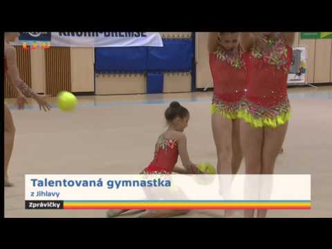 Zprávičky ČT - 1.12.2014 - Nela Pochylá, SK MG Vysočina Jihlava