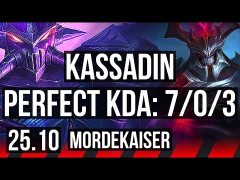 KASSADIN vs MORDEKAISER (TOP) | 7/0/3, Godlike | EUNE Master | 25.10
