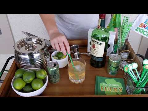 Jameson & Ginger Ale with Lime | Easy Irish Whiskey Drink