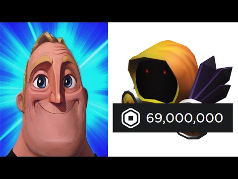 when your dominus costs 69,000,000 robux