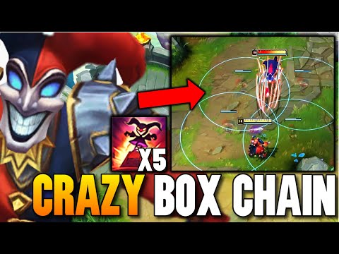 When Pink Ward chains 5 boxes in a row (Feared for 7 straight seconds)