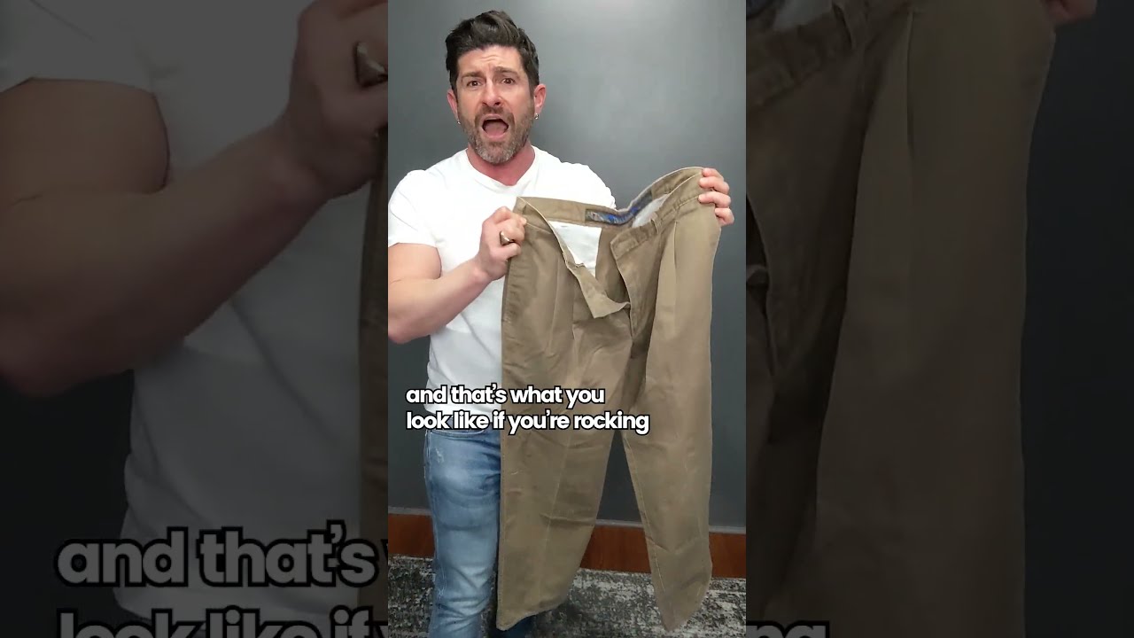 3 UGLY Pants Men Should NEVER Wear❌