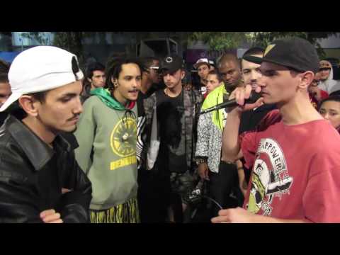 Polin e Greg vs HDK e Slow - SEMI - 5° Central das Rimas - Joinville - 2016