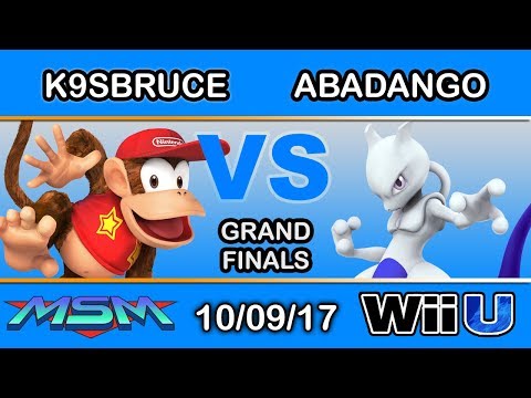 MSM 117 - MF LH | K9sbruce (Diddy Kong, Sheik) Vs. LG | Abadango (Mewtwo) Grand Finals