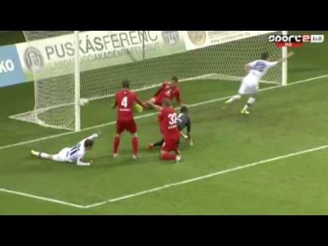 Szakály gólja a Puskás Akadémia FC - Dunaújváros mérkőzésen