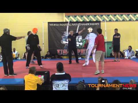 Team Mix Match vs Team Paul Mitchell Round 3 Men's Team Fighting at US Open 2014