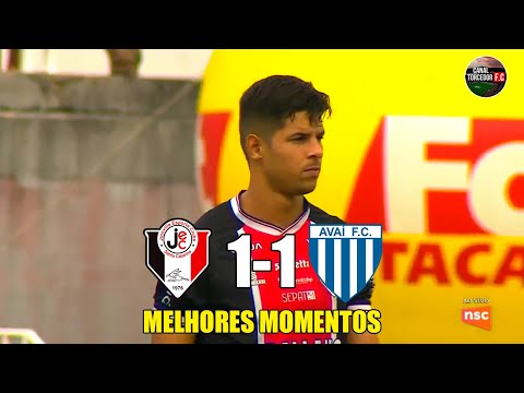 Gols e lances de Joinville x Avaí