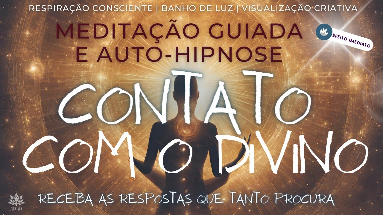 CONTATO DIVINO | Meditação Guiada e Auto-hipnose | ENCONTRE AS RESPOSTAS MENTOR ESPIRITUAL