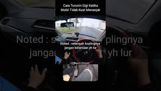 Download lagu How to Downshift When a Car Can't Make a Hill / Shifting Gears in a Manual Car on an Incline. Car... mp3