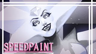 ''Hello, Starlight!'' | ★White Diamond and White Pearl★ [SPEEDPAINT]