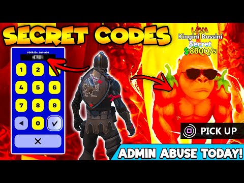 *NEW* 800Q/s Escape Tsunami Secret Codes Fortnite Escape Tsunami For Brainrots! (New Secret Codes)