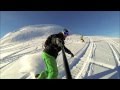 Sheregesh (Шерегеш - сноуборд) - спуск с г.Мустаг 