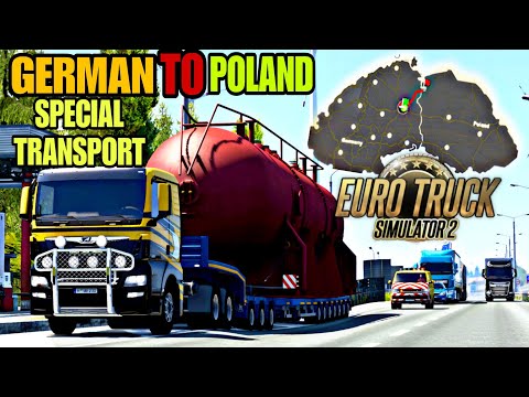 70T  OVERSIZE LOAD - Special Transport DLC First Look | Euro Truck Simulator 2 #ets2