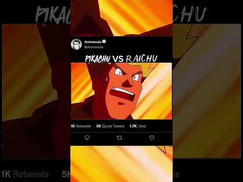 Ash and pikachu vs Lt. surge and raichu || #shorts #anime #edit #pikachu #amv