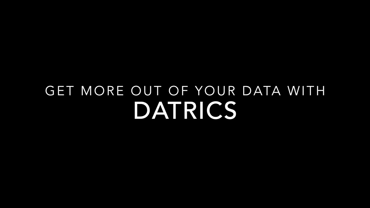 Datrics: Analytics and ML without code in 50 sec