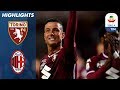 Torino 2 0 Milan Belotti And Berenguer Goals Send Torino Above Milan Serie A