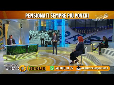 Vediamoci chiaro, 5 maggio 2022 - "Pensionati tartassati"