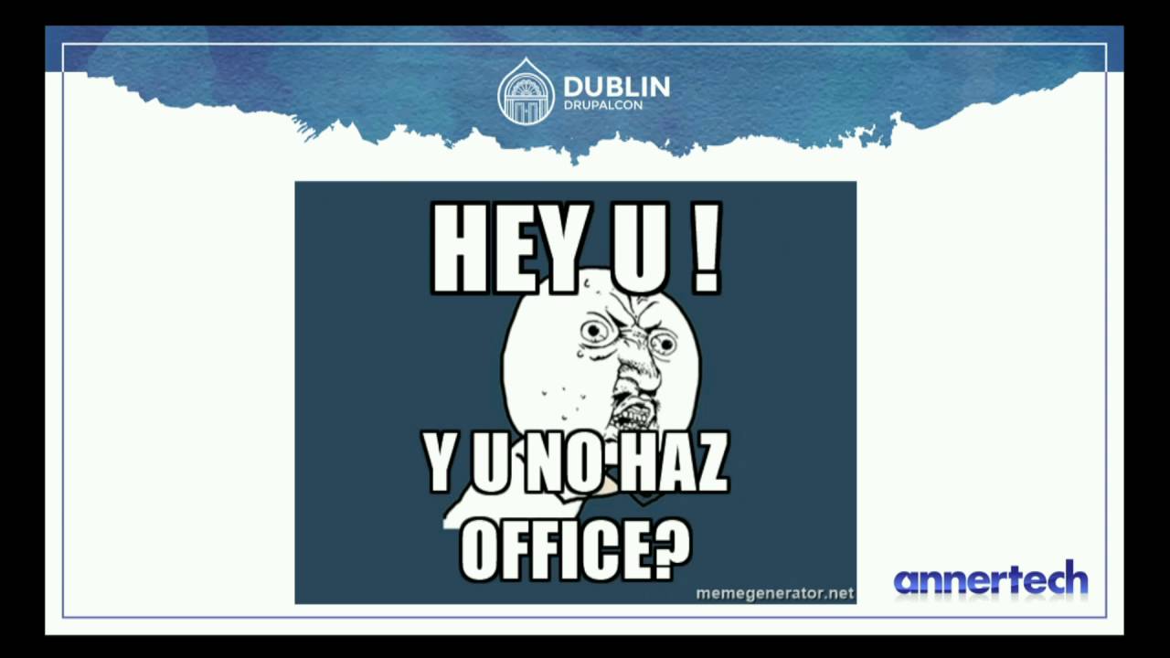 DrupalCon Dublin 2016: Happiness is... remote working.
