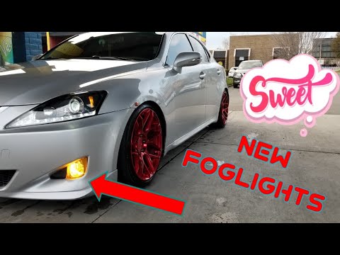 lexus is250/350 foglights #SimpleSickBuilds