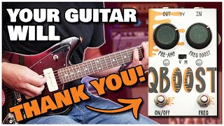 Video thumbnail for Q BOOST - More than JUST a boost pedal - Stone Deaf FX by TheGuitarGeek