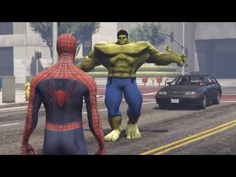 BIG HULK VS SPIDERMAN - THE INCREDIBLE HULK VS SPIDER-MAN