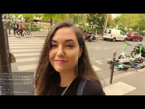 Sasha Grey VOD 13/September/2022 - Europe Trip - Paris, France - Cementery - Day 27