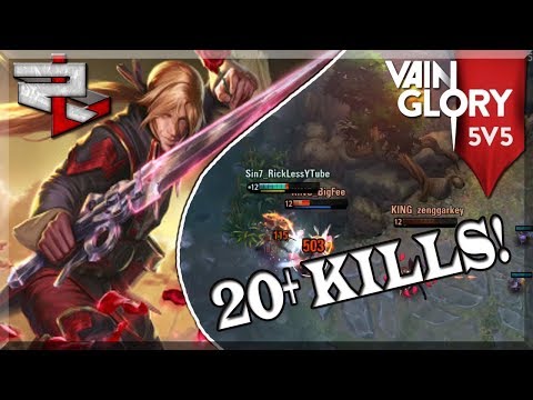 3.3 Vainglory 5v5 Ranked: Bot lane Wp Black Feather: Love Getting Fed!