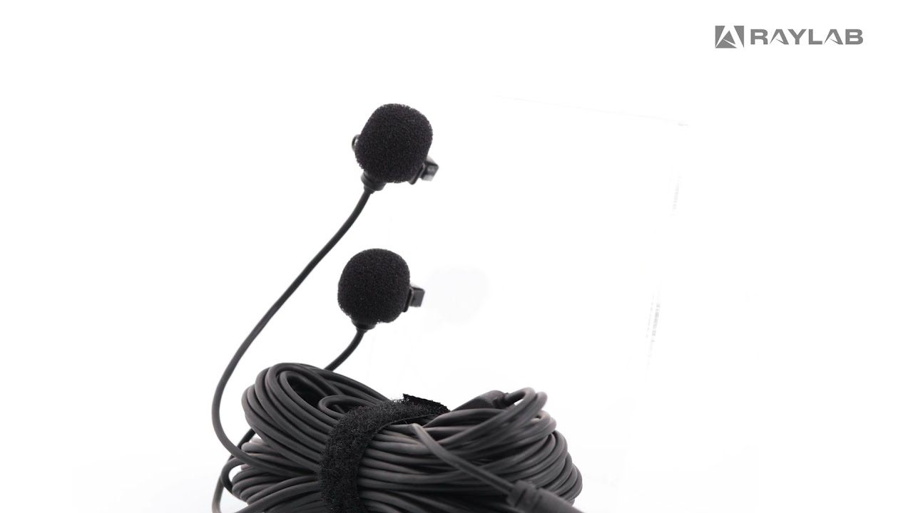 Петличный микрофон Raylab Rec. DH LavMic двойной 6м