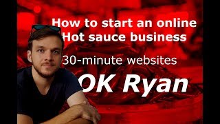 How to start an online hot sauce business