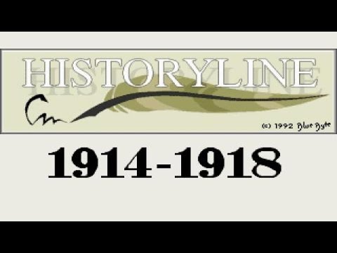 History Line 1914-1918 gameplay (PC Game, 1992)