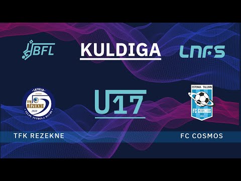TFK Rezekne - FC Cosmos. BFL U17 Kuldiga, Latvia