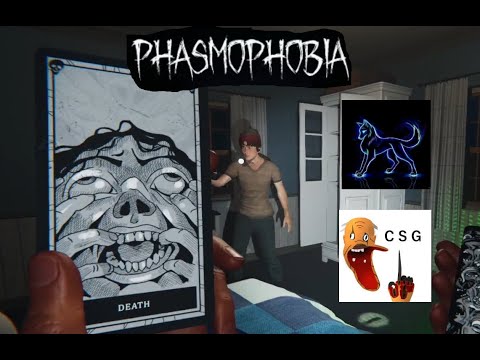 Shyrtexx and CSG mess with the tarot cards again! - Phasmophobia co-op part 7