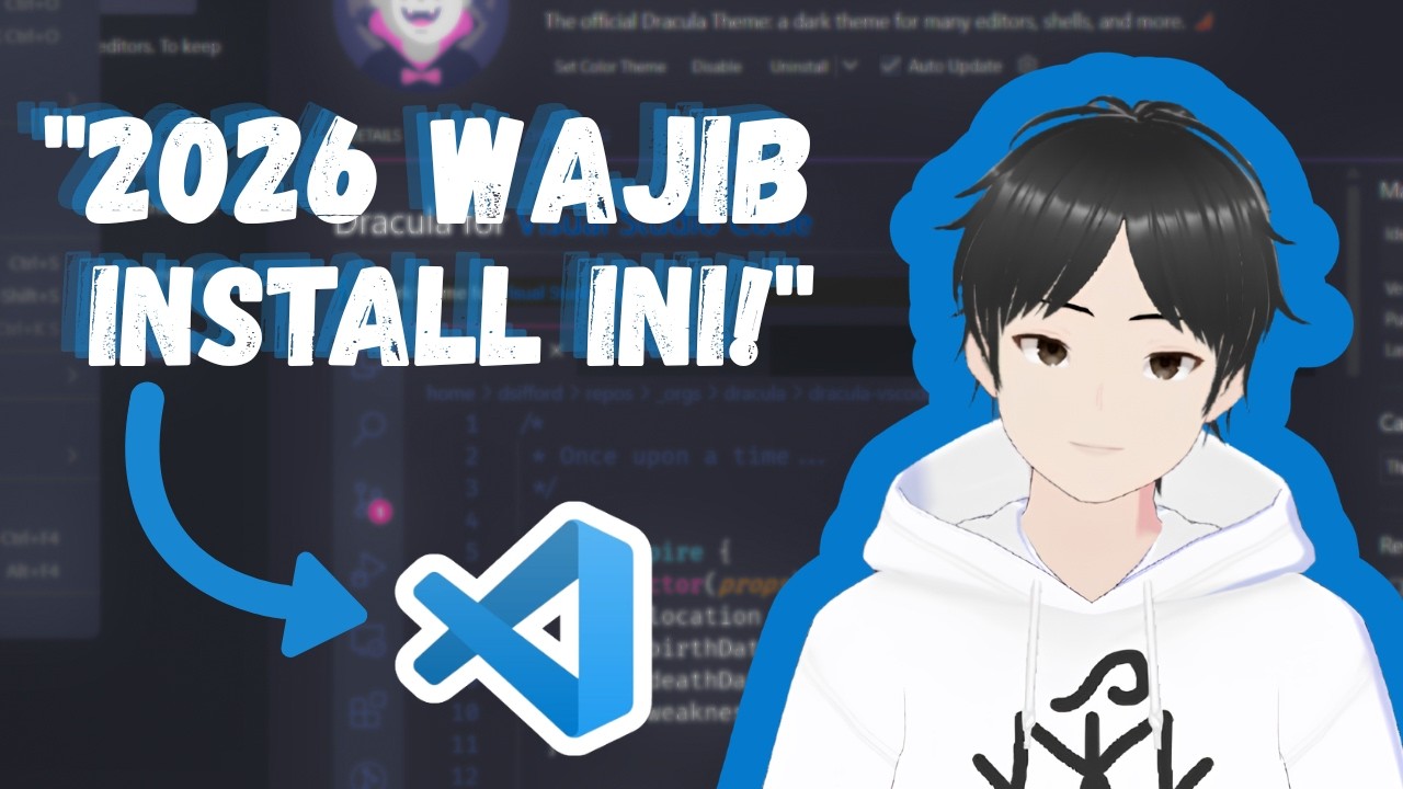 Sebelum Belajar Coding, Install Ini Dulu! (VS Code untuk Pemula)
