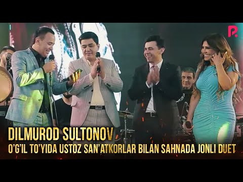Og’abek,Ozoda,Otabek Dilmurod Sultonov o’g’il to’yida Ustoz San’atkorlar bilan sahnada jonli duet