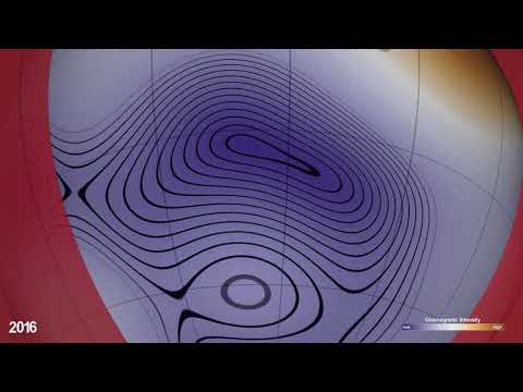 South Atlantic Anomaly: 2015 through 2025
