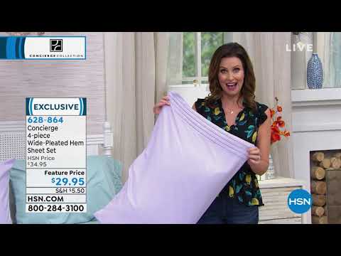 HSN | Concierge Collection Bedding 05.13.2019 - 07 AM