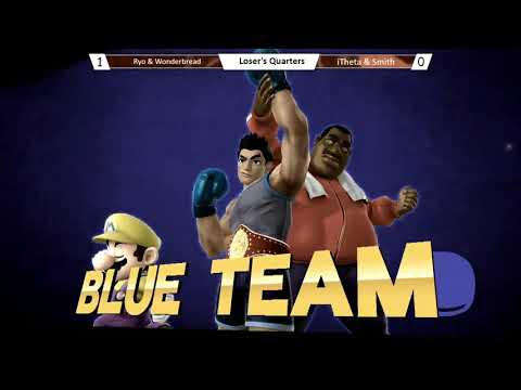 CB18 Doubles  - Ryo & WondeBread Vs. iTheta & Smith SSB4 Losers Quarterfinals
