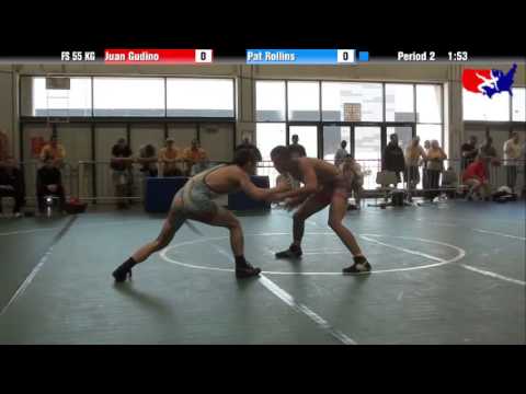 Juan Gudino vs. Pat Rollins at 2013 Las Vegas/ASICS U.S. Open
