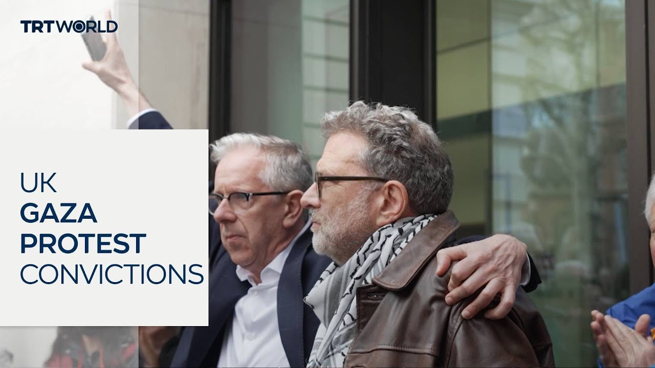 UK activists convicted over Gaza protests