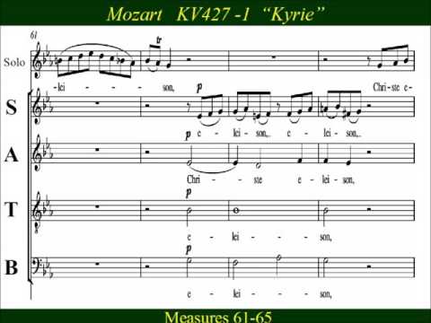 Mozart - Great Mass in C minor - KV 427 -1 Kyrie - Alto
