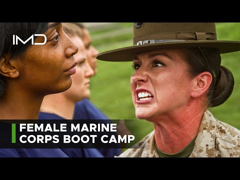 The REALITY of Female Recruits in Marine BOOT CAMP | USMC