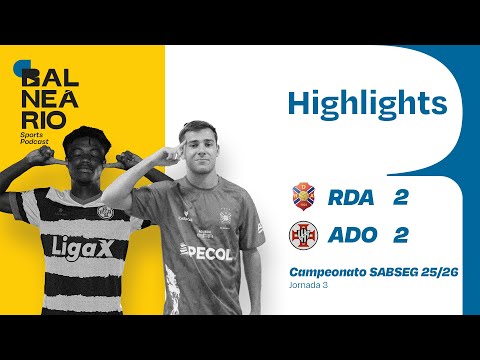 ⚽🔴🔵🆚⚫⚪ HIGHLIGHTS: RD Águeda vs AD Ovarense - SABSEG - J03 - 24/09/2025