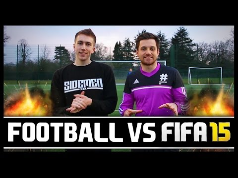 FOOTBALL VS FIFA WITH MINIMINTER!