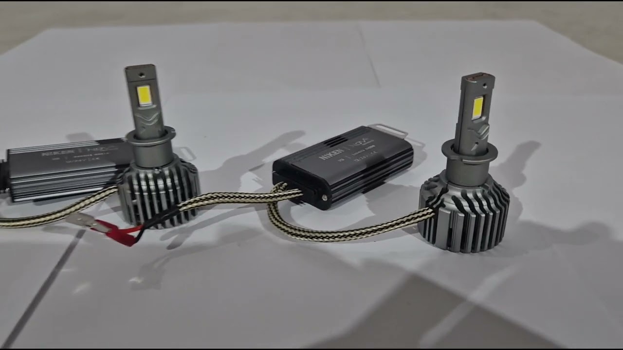 Комплект светодиодных ламп H3 Niken Nova-series Video 1
