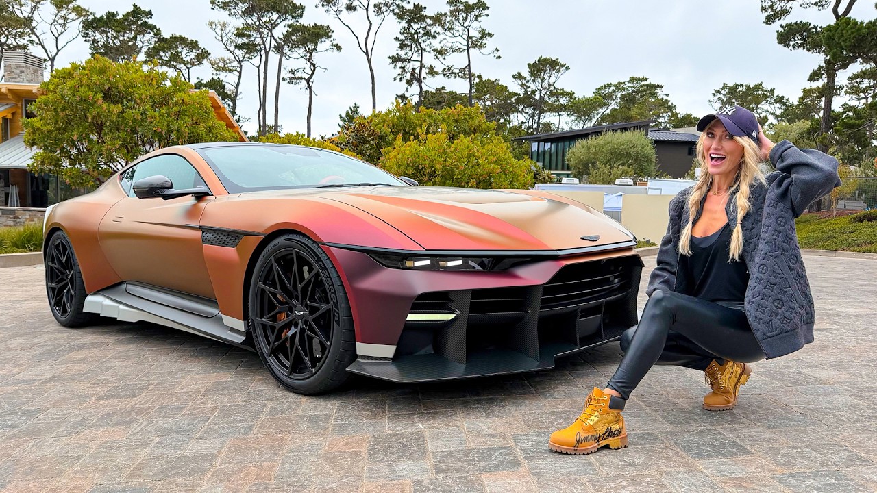 World Premiere V12 Aston Martin Valen