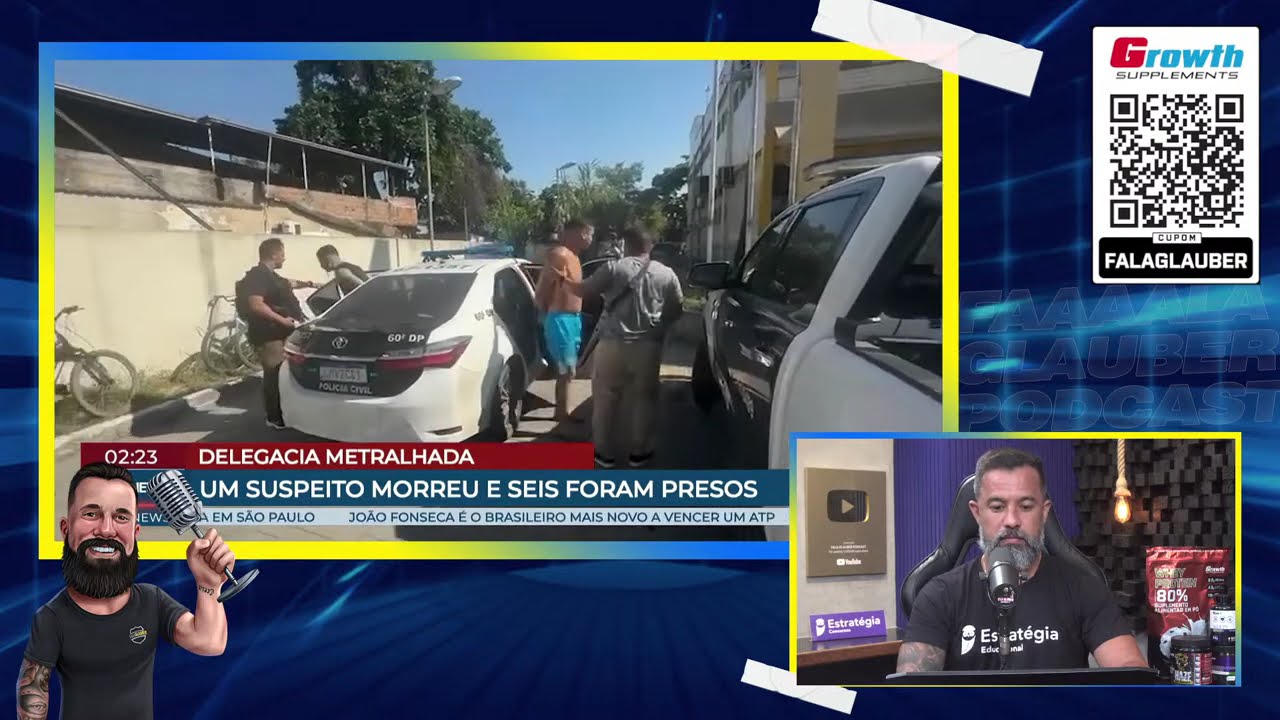 FALA GLAUBER REACT: PEIXÃO D0M1NOU O RIO, ALIANÇA MARÇAL-GUSTTAVO LIMA e mais... - #481