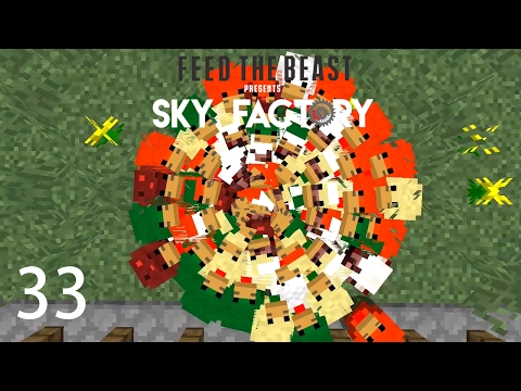 Sky Factory 3 w/ xB - CHICKENS [E33] (Minecraft Modded Sky Block)