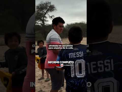 HÉROE SALTEÑO 🥹⚽ SIN RECURSOS PERO CON UN CORAZÓN GIGANTE AYUDA A NIÑOS CON FÚTBOL | #QUEPASASALTA