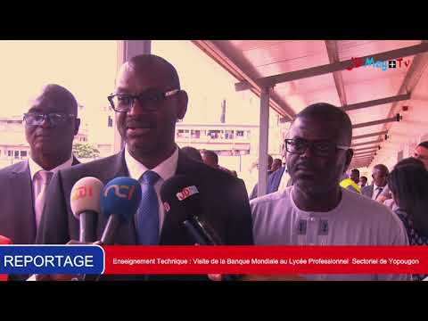 Enseignement Technique : Visite de la Banque Mondiale au Lycée Professionnel Sectoriel de Yopougon