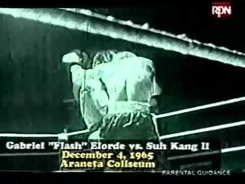 Gabriel "Flash" Elorde vs Suh Kang Il Highlights - WBA/WBC World SUPER FEATHERWEIGHT TITLES